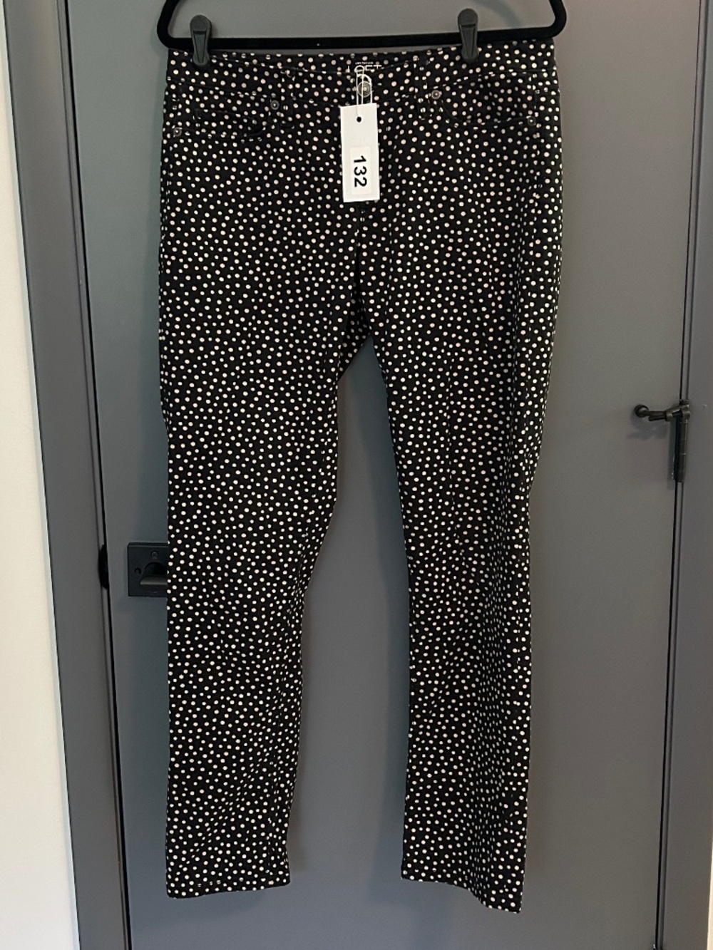 132 LOFT Polka Dot Cotton jeans